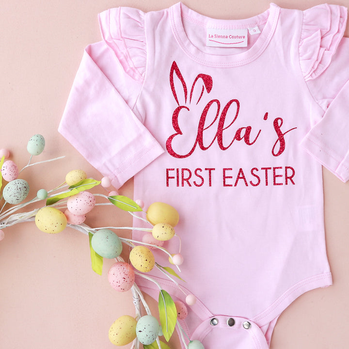 First Easter Ears + Name - Vinyl - Custom Name