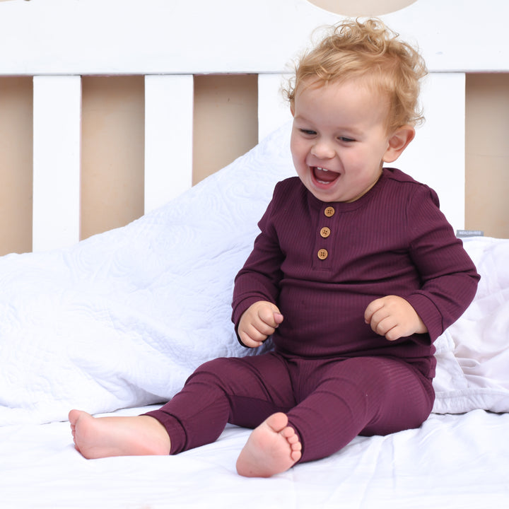 Cozy Leggings - Port