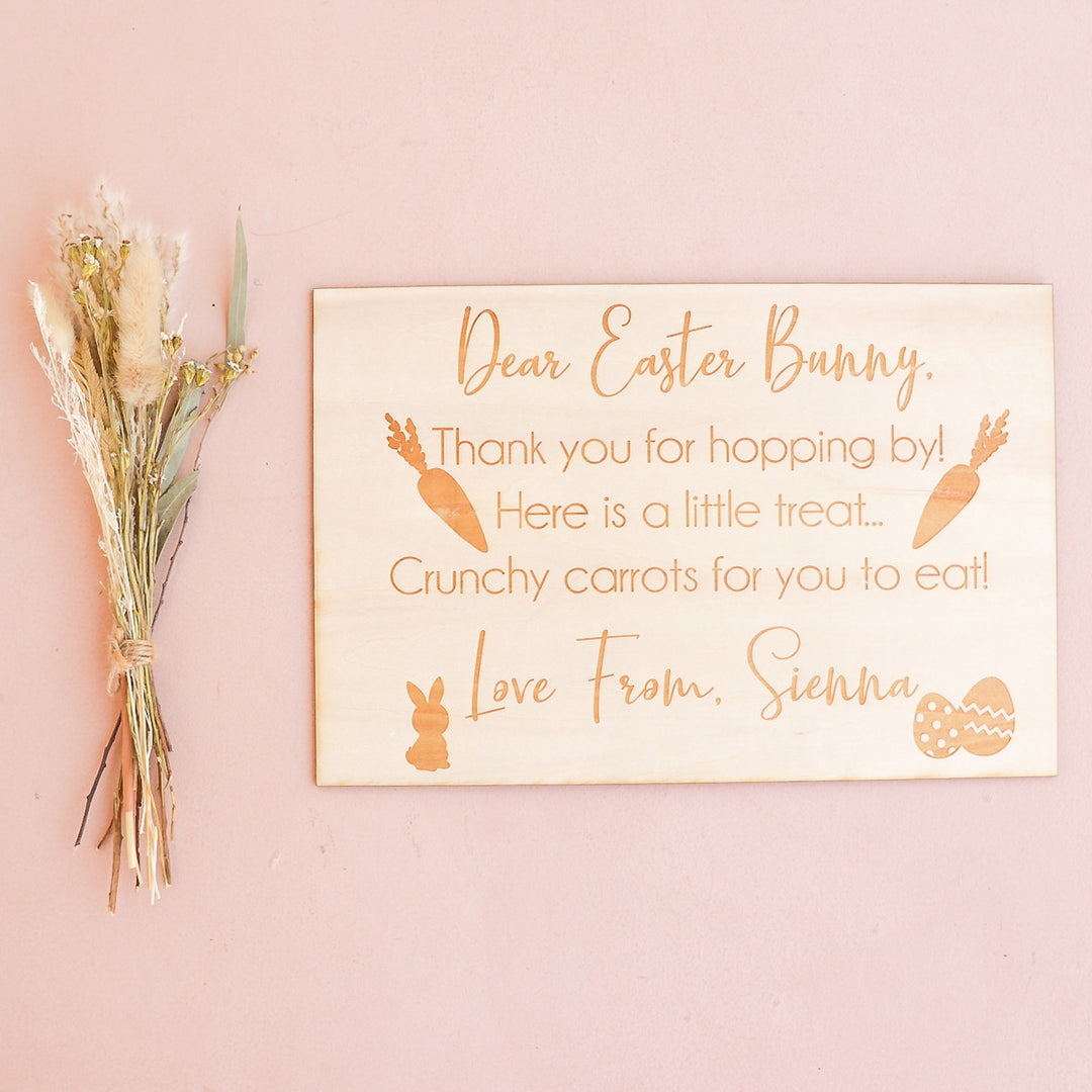 Easter Plate - Custom Name