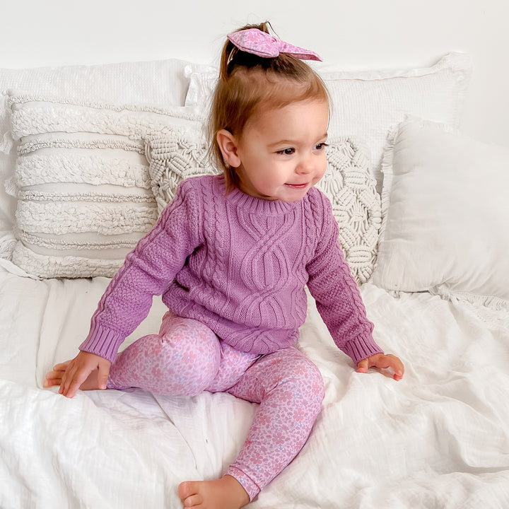 Pullover Knit - Winterberry