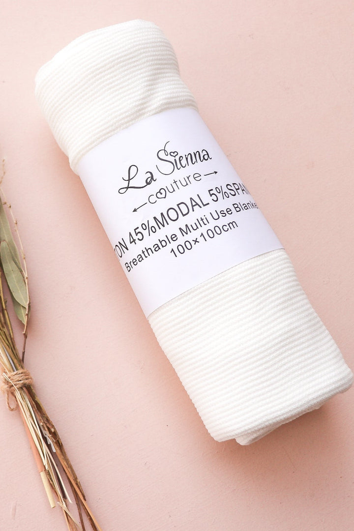 Waffle Baby Wrap - Coconut