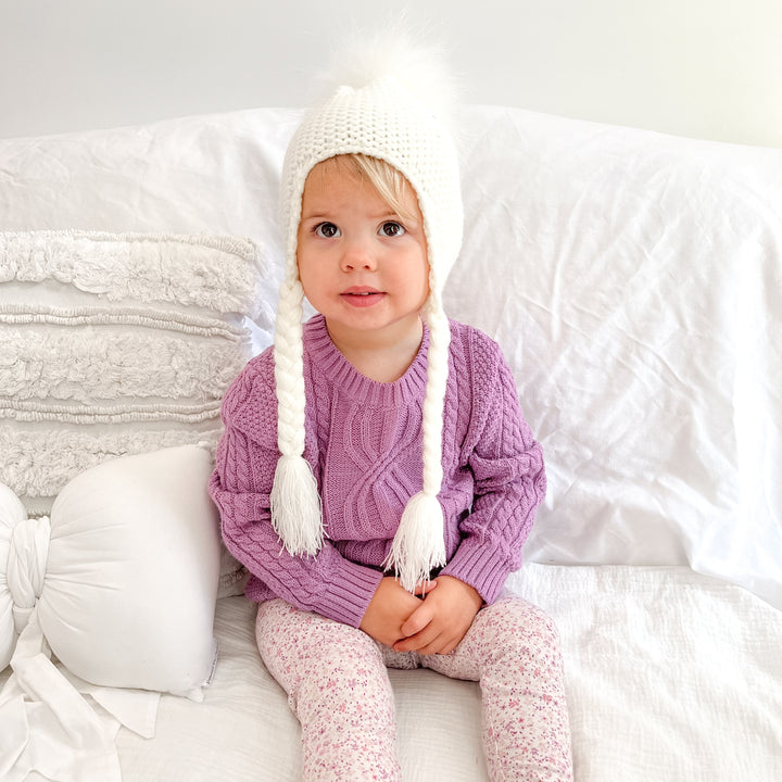 Pullover Knit - Winterberry