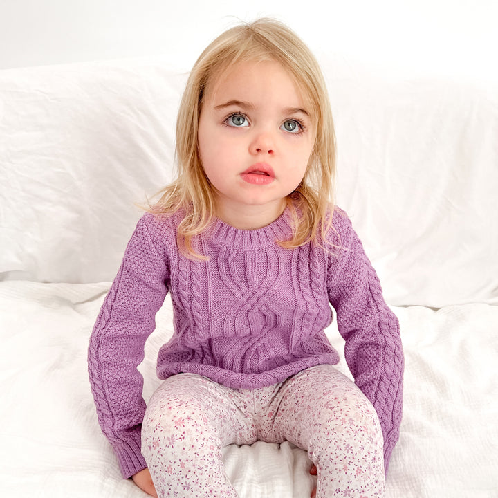 Pullover Knit - Winterberry