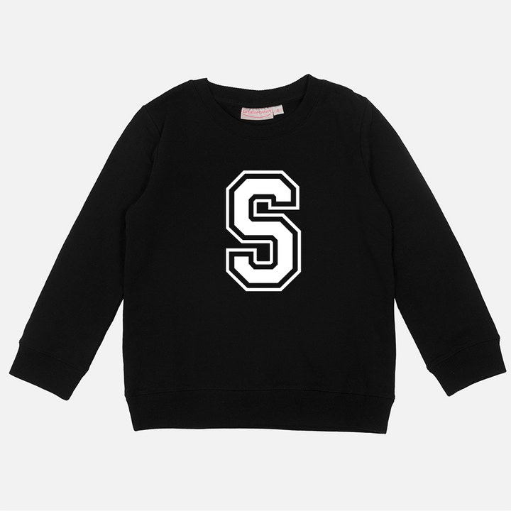 Personalised Mummy Crew Neck - Black