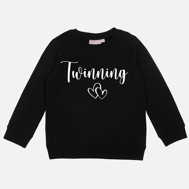 Personalised Mummy Crew Neck - Black