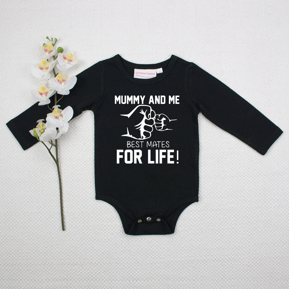 Mummy & Me Best Mates - Unisex Long Sleeve  - Custom