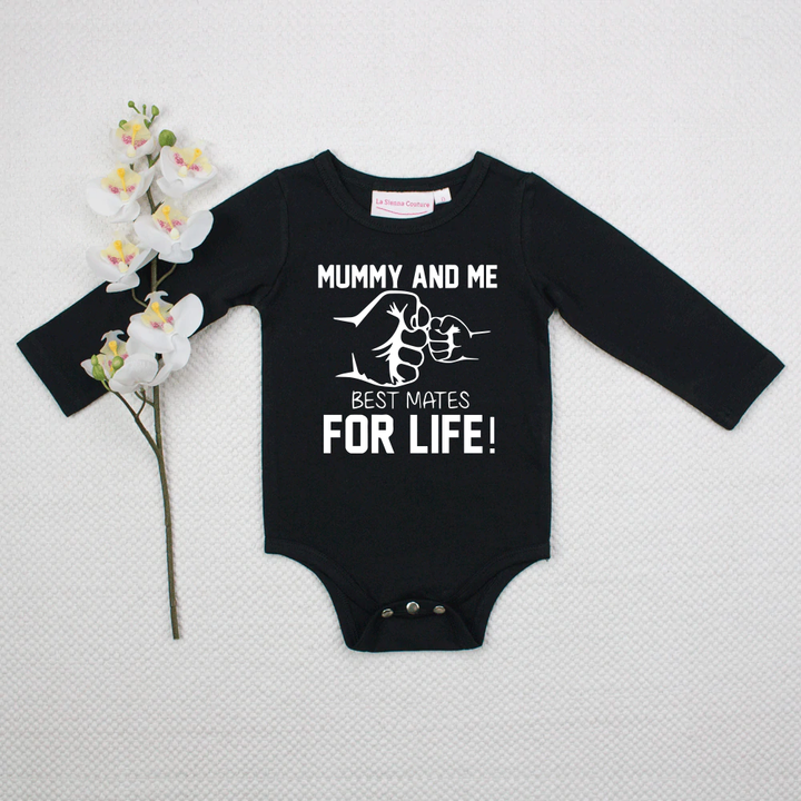 Mummy & Me Best Mates - Unisex Long Sleeve  - Custom