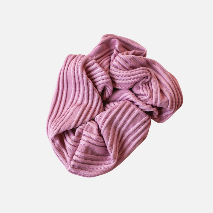 Ribbed Scrunchie - Lavender Mist