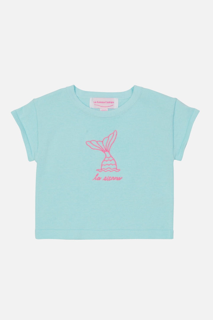Knitted Tee - Mermaid Tale
