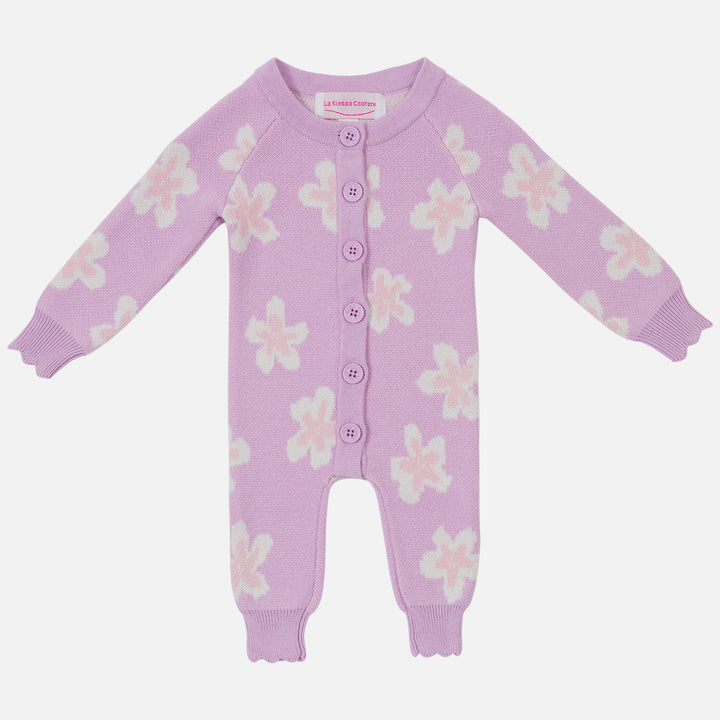 Knitted Louie Romper - Lumi
