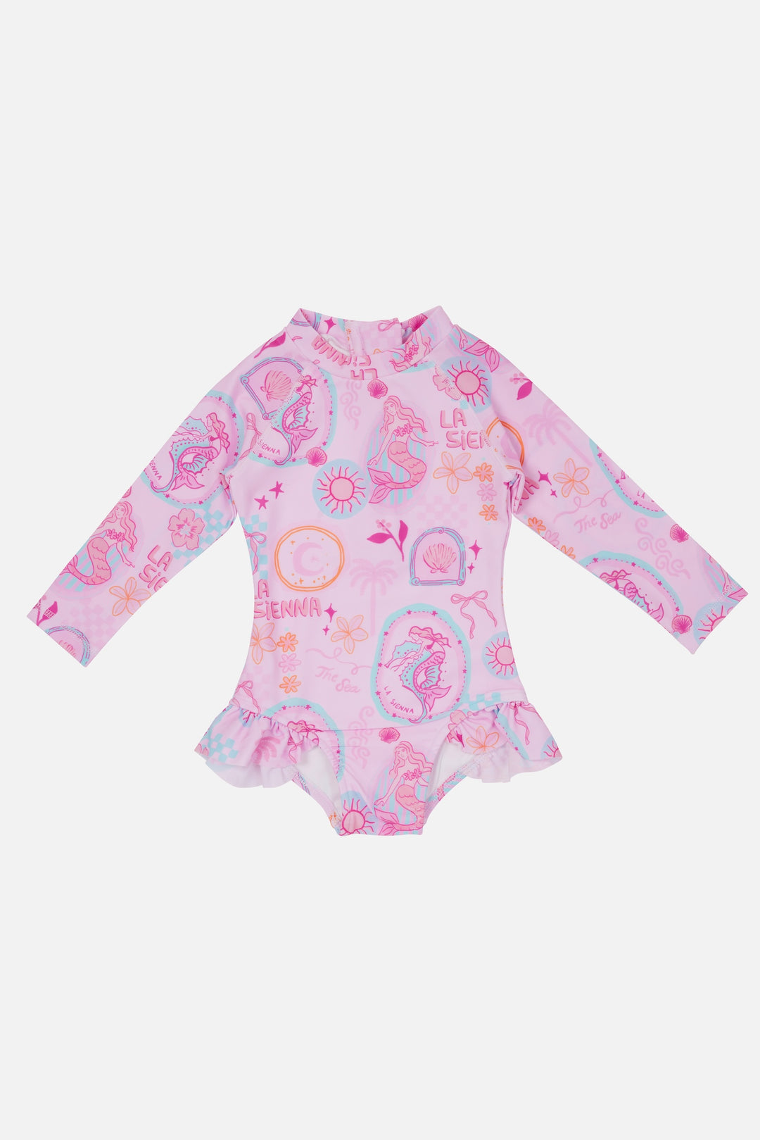 Long Sleeve Swimsuit - Arielle