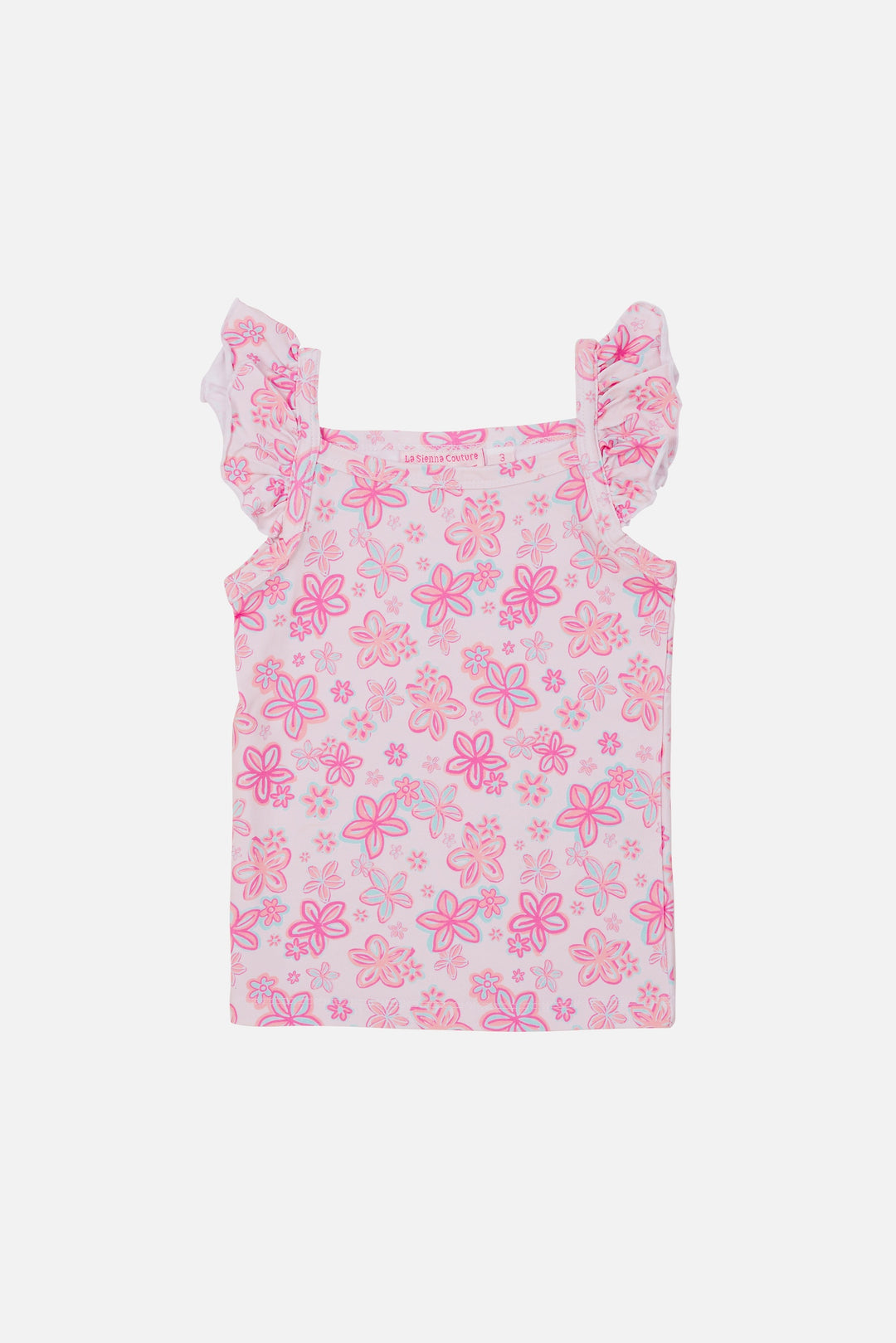 Floral Flutter Singlet - Luella