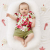 Button Up Shirt - Ruby