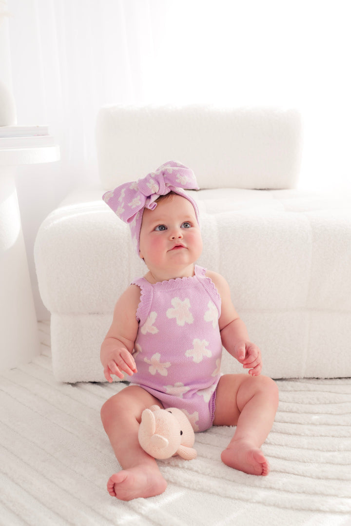 Classic Knitted Romper - Lumi