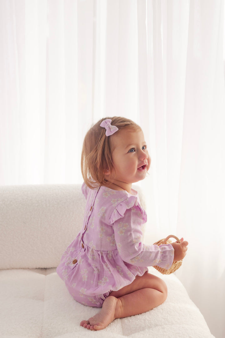 Muslin Frill Romper - Lumi