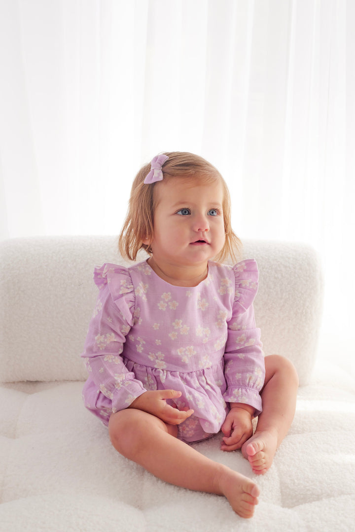 Muslin Frill Romper - Lumi