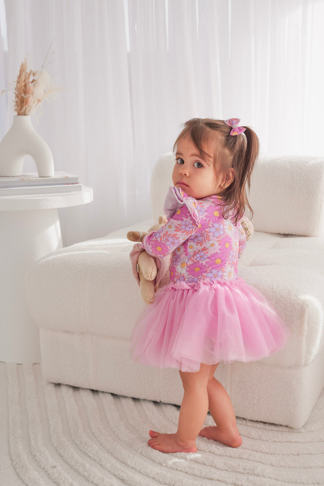 Long Sleeve Tutu Dress - Leilani