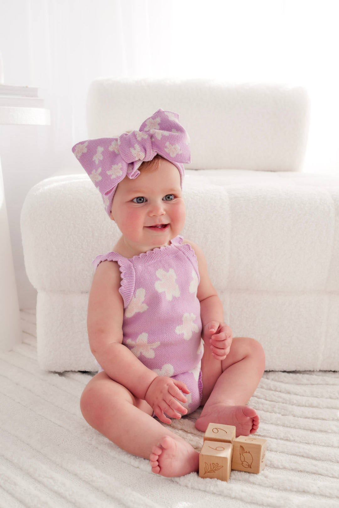 Classic Knitted Romper - Lumi