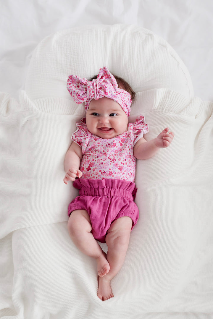 Muslin Bloomers - Raspberry