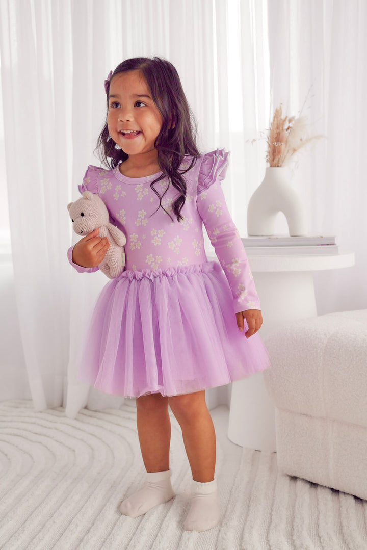 Long Sleeve Tutu Dress - Lumi