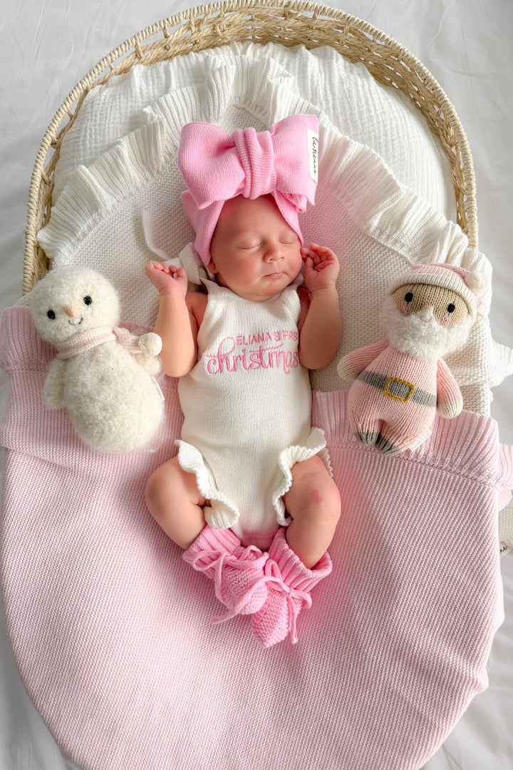 Summer Frill Romper - Marshmallow