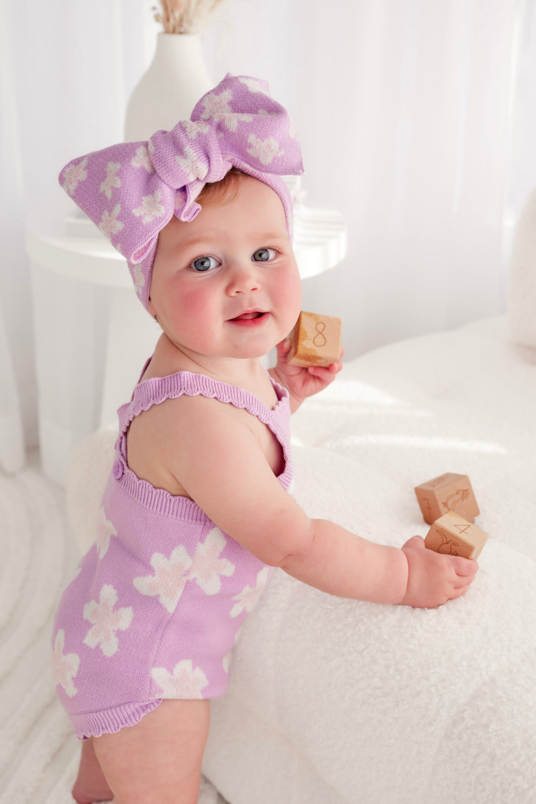 Classic Knitted Romper - Lumi