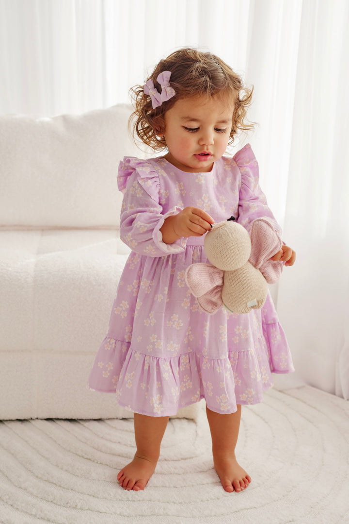 Muslin Ruffle Dress - Lumi