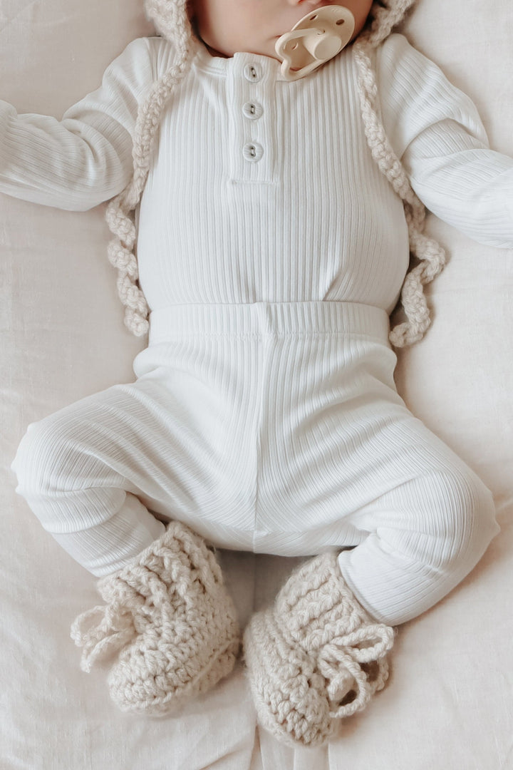 Cozy Leggings - Coconut Milk