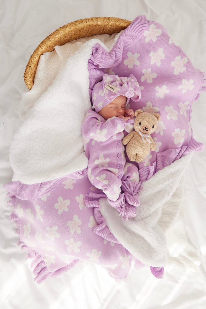 Knitted Louie Romper - Lumi