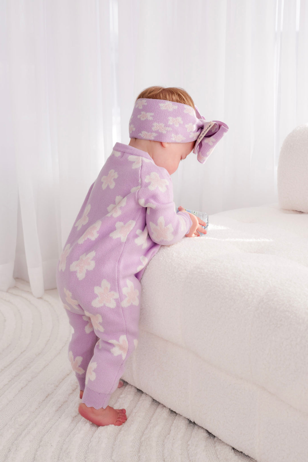 Knitted Louie Romper - Lumi
