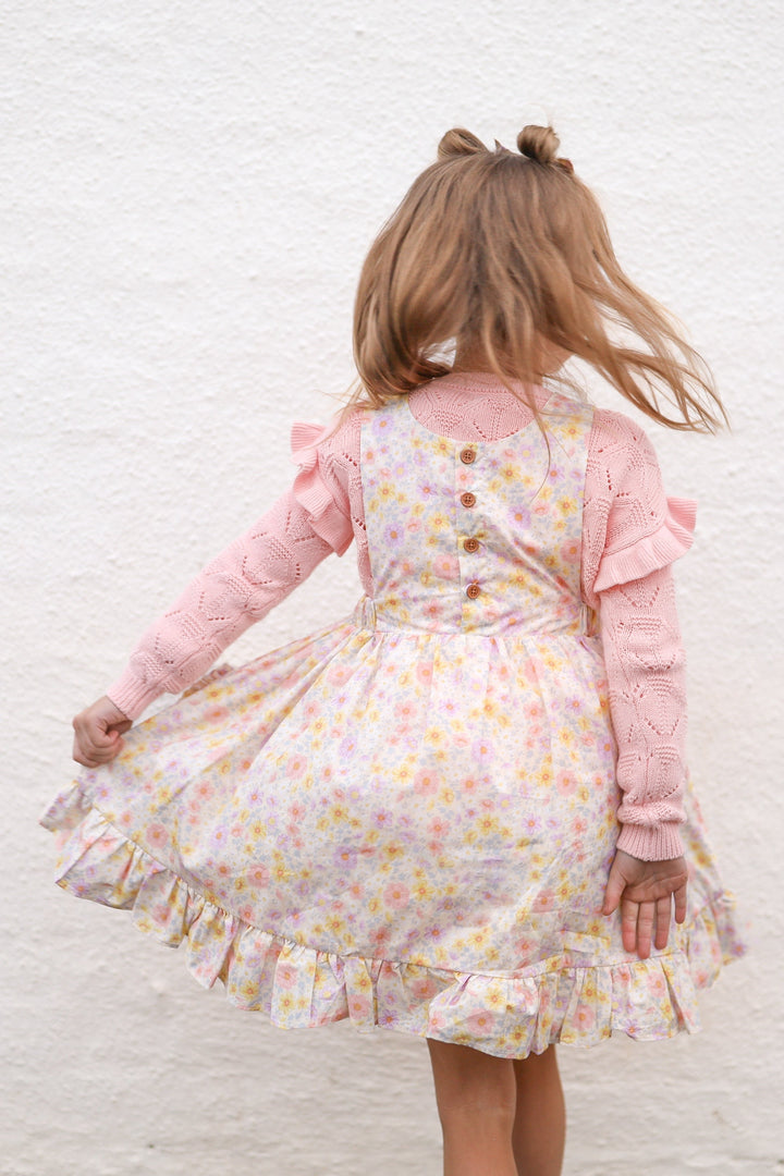 Baby girls light floral summer dress
