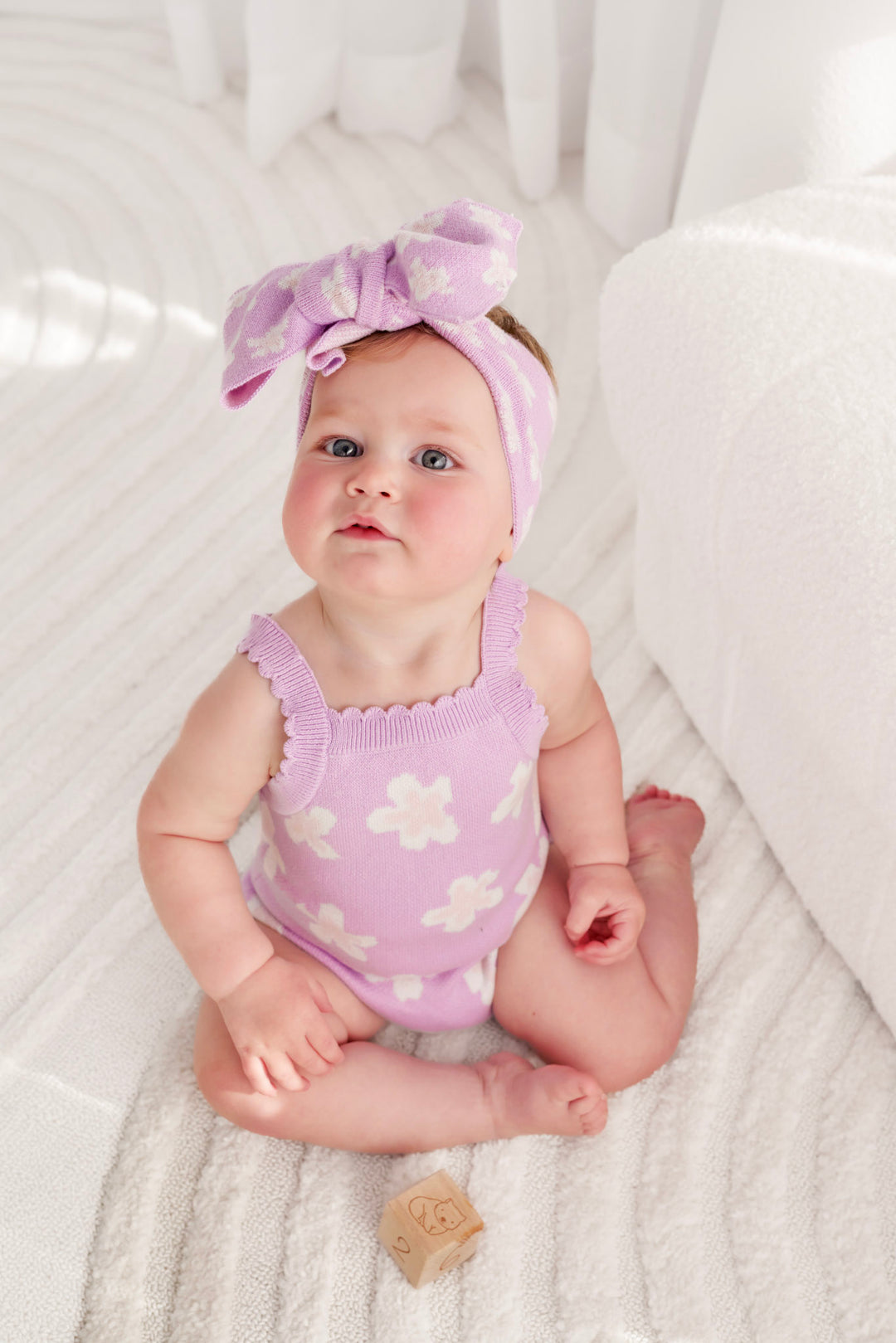 Classic Knitted Romper - Lumi