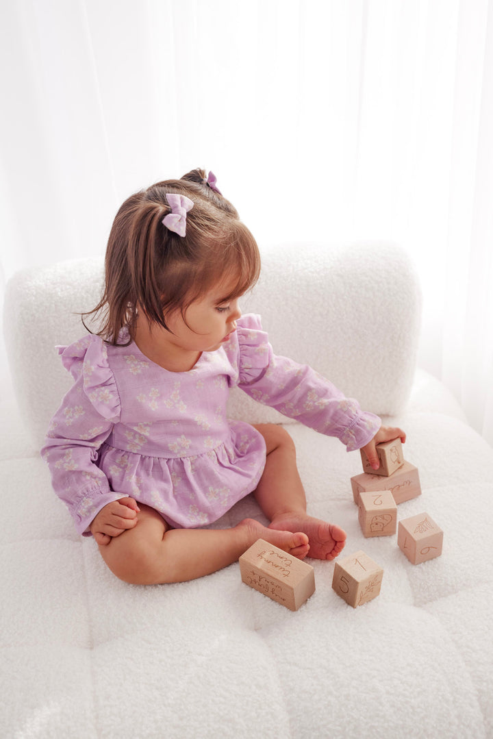 Muslin Frill Romper - Lumi