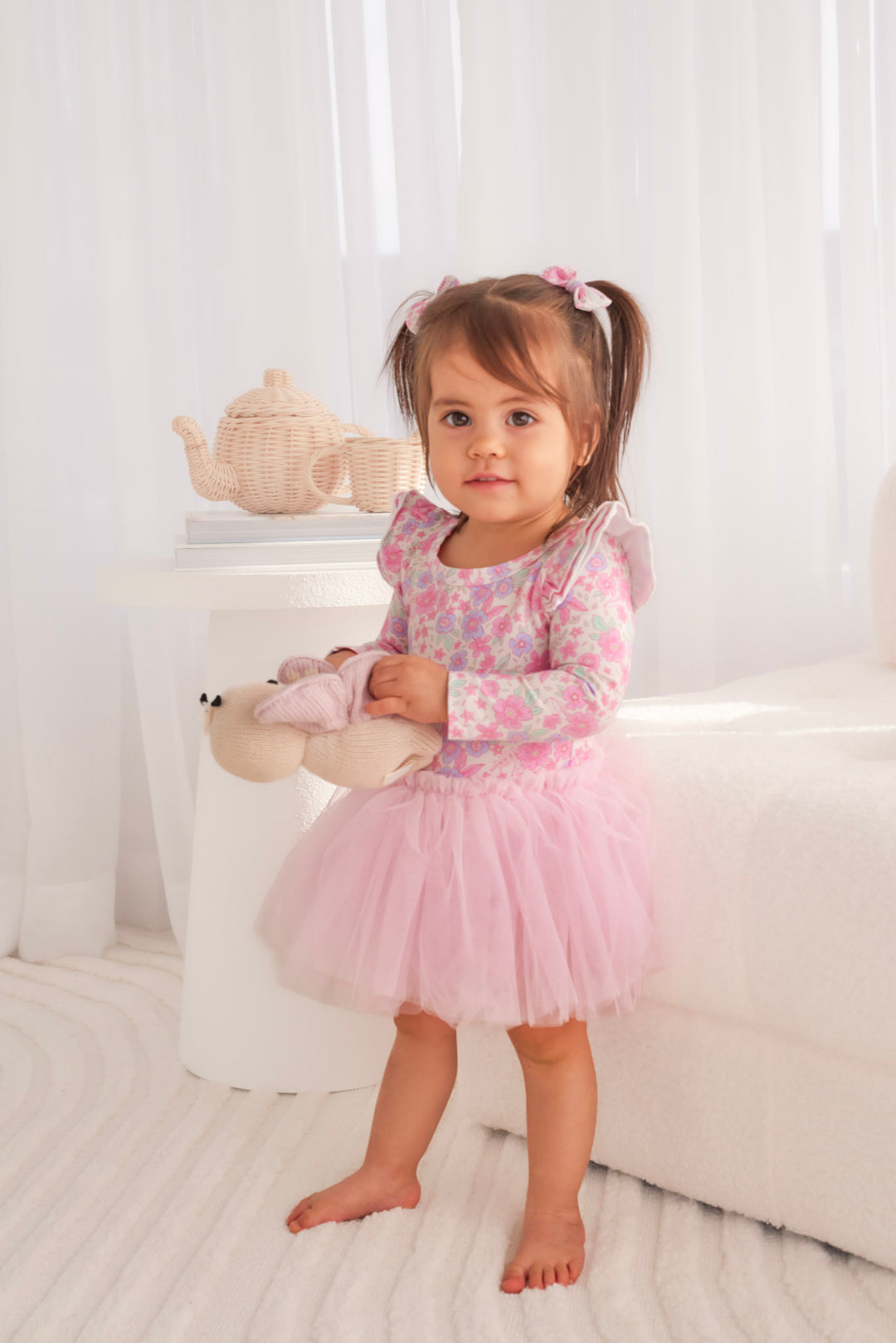 Long Sleeve Tutu Dress - Tiana