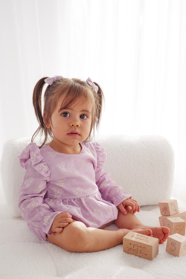 Muslin Frill Romper - Lumi