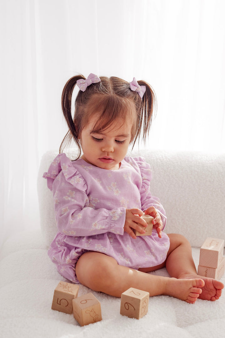 Muslin Frill Romper - Lumi