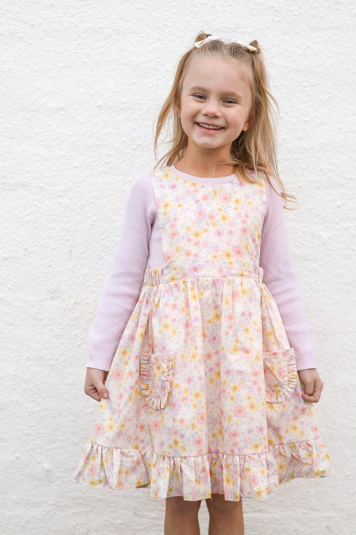 Baby girls light floral summer dress