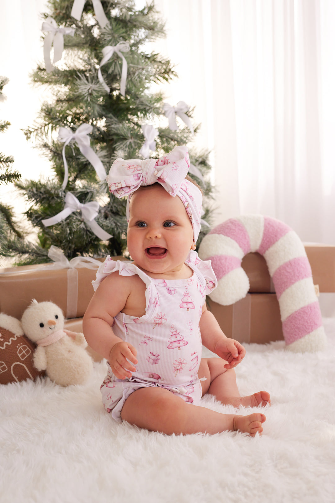Flutter Singlet Set - Pink Nutcracker