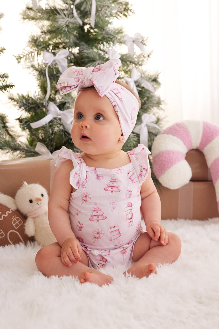 Flutter Singlet Set - Pink Nutcracker