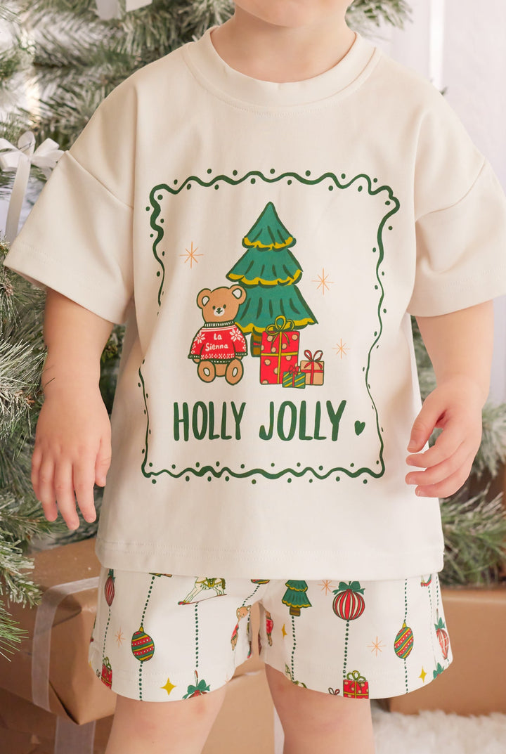 Tshirt - Holly Jolly Vintage Christmas