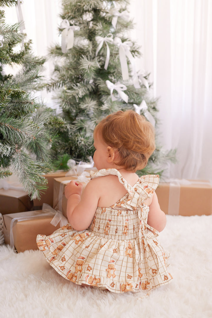 Pixie Romper - Jolly Little Gingerbread