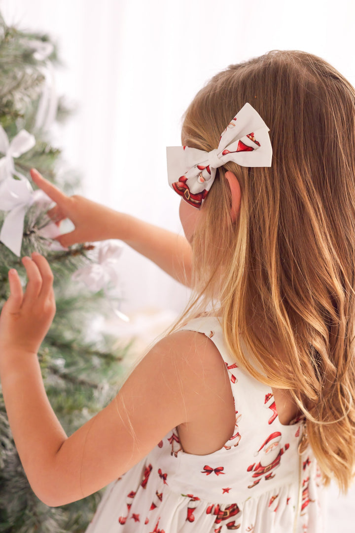 Large Bow - Here Comes Santa Claus