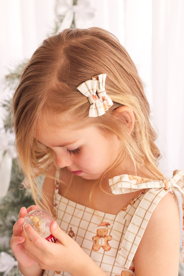 Petite Bows - Jolly Little Gingerbread