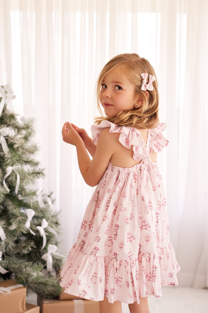 Pixie Dress - Pink Nutcracker