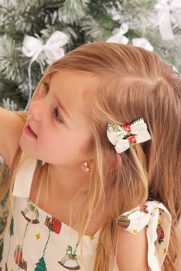 Mini Bows - Vintage Christmas