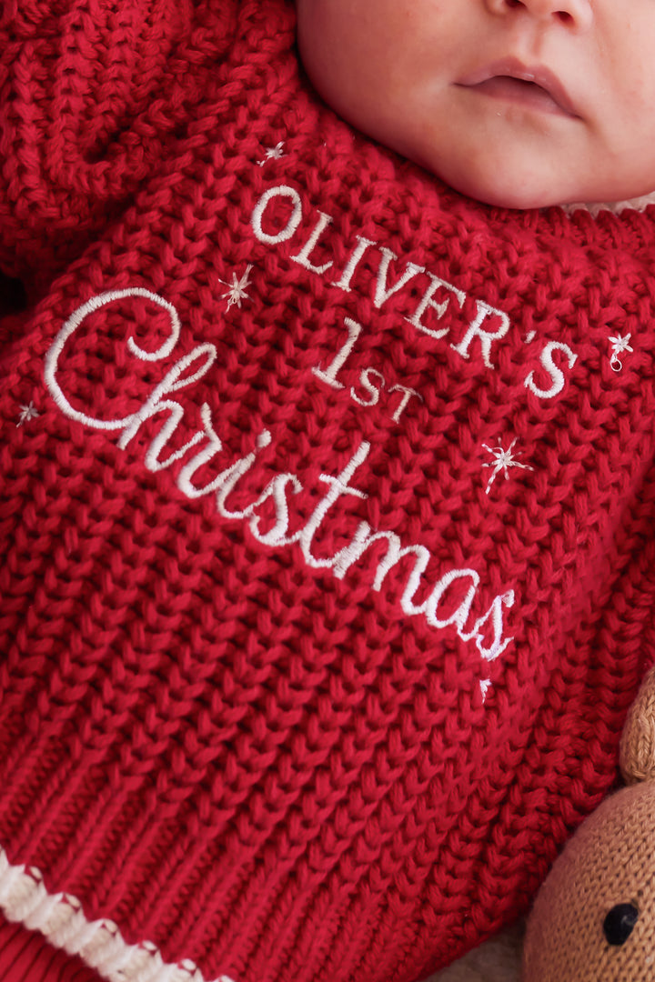 Super Chunky Knit - Red