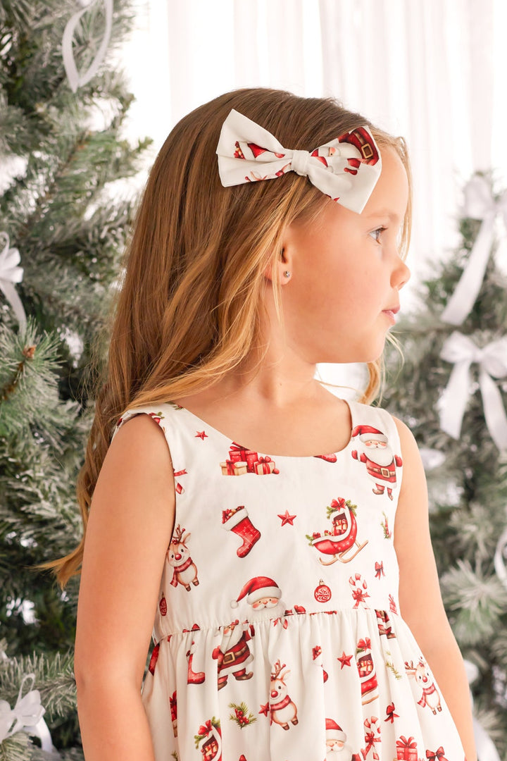 Large Bow - Here Comes Santa Claus