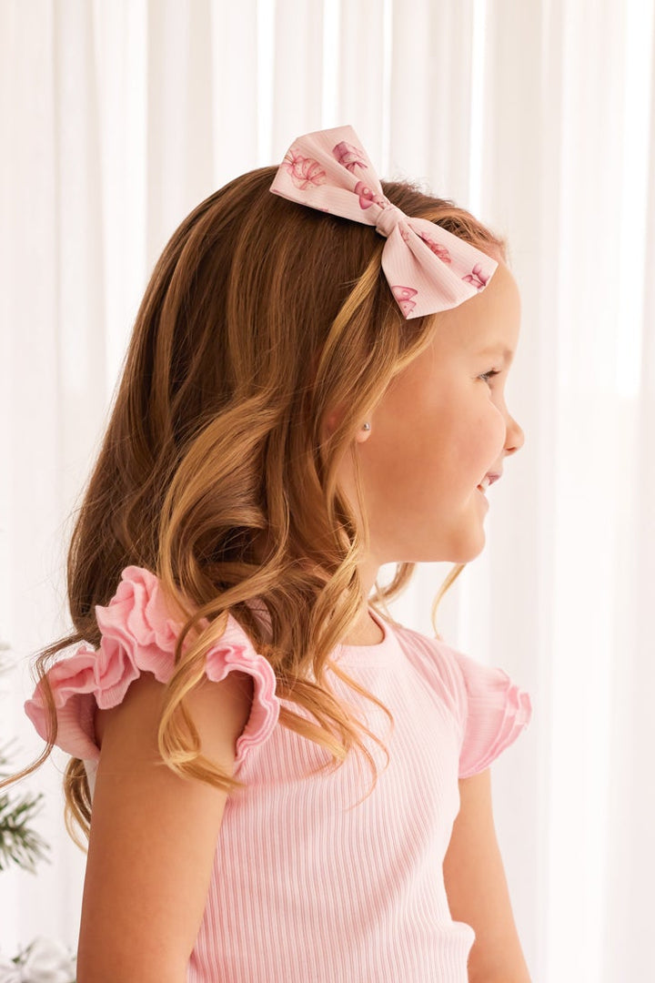 Large Bow - Pink Nutcracker