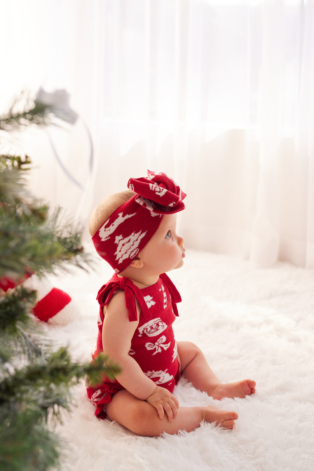 Summer Frill Romper - Merry Little Christmas
