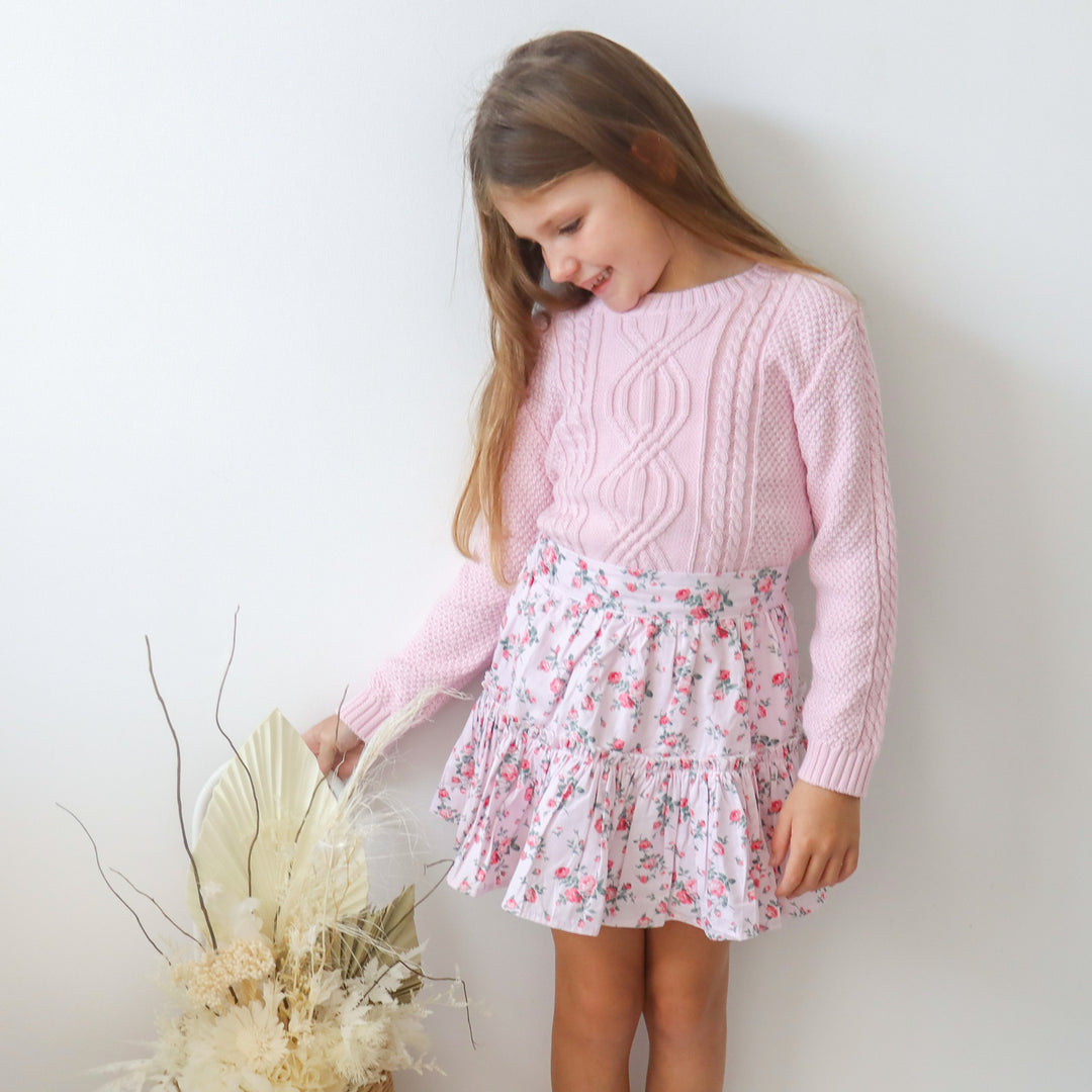 Pullover Knit - Baby Pink